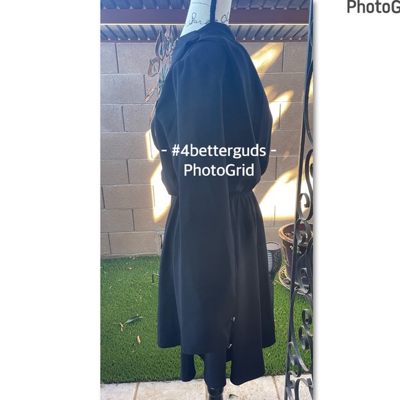 NEW Nocturne Elbise Siyah Drape Front High Neck Mini Dress EU 38 Medium 6 / 8 - Picture 2 of 16